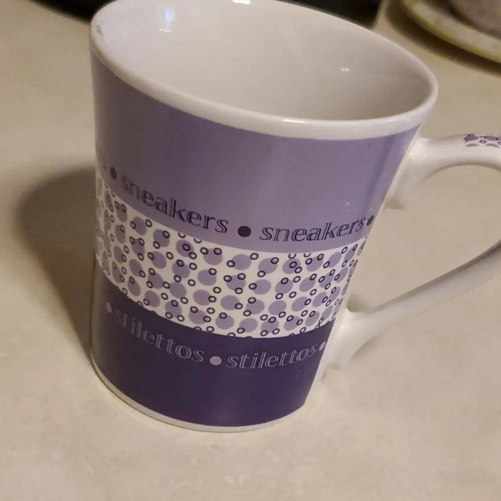 Sneakers/Stilettos coffee mug by Harbor East